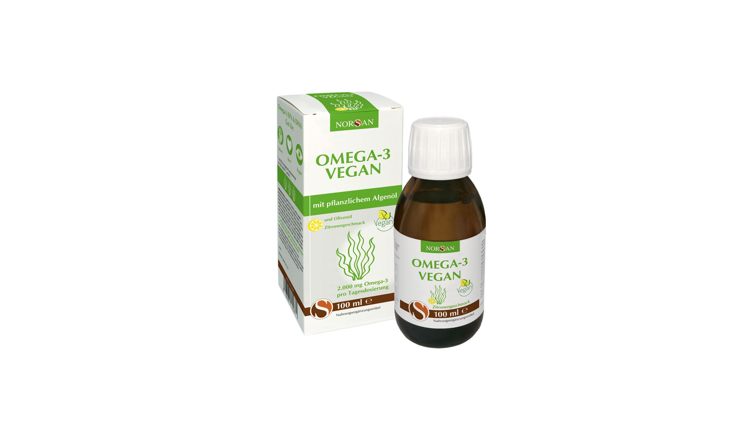 Norsan Omega 3- Öl Vegan 100 Milliliter