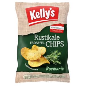 Kelly’s Rustikale Erdäpfelchips Rosmarin